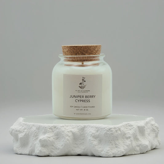 Soy Candle - Juniper Berry Cypress
