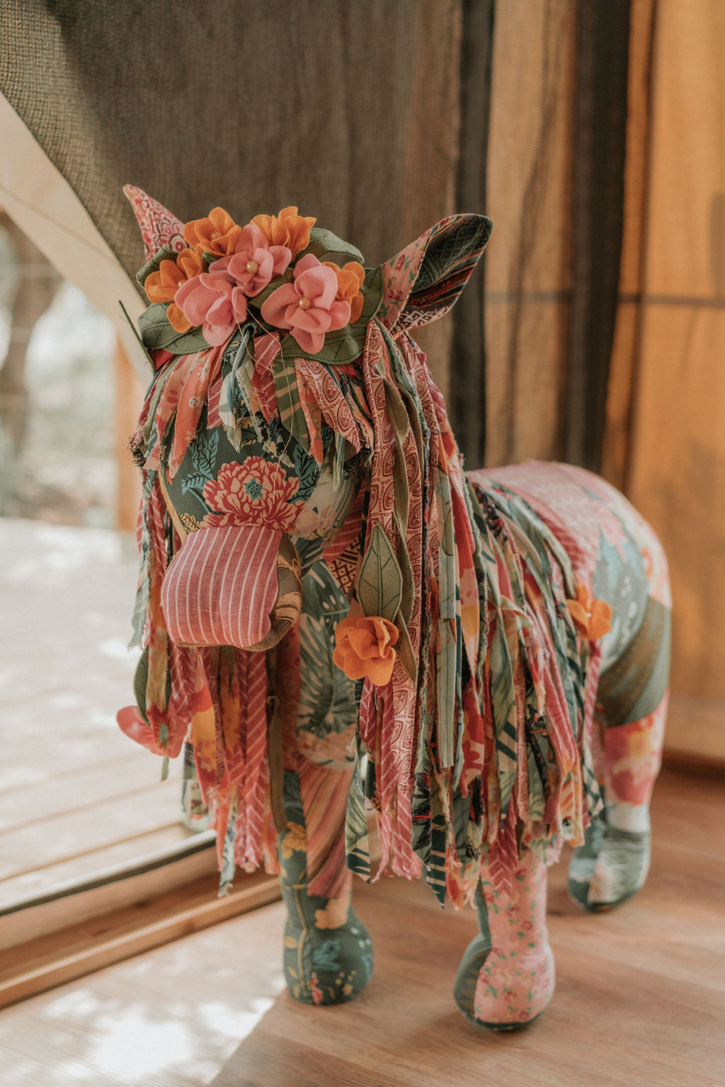 Horse Bench - Primrose