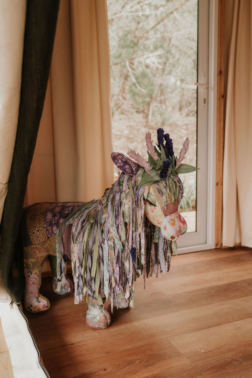 Horse Bench - Lavender