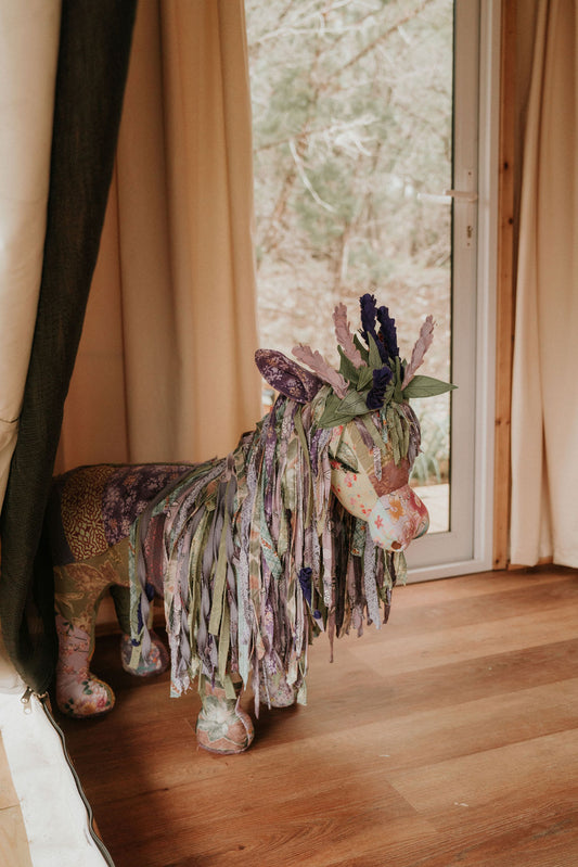 Horse Bench - Lavender