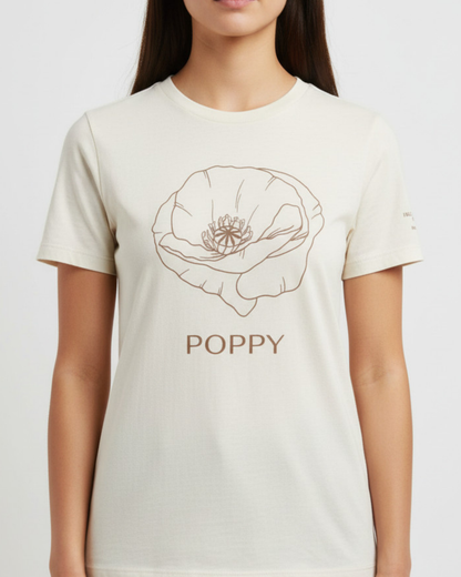 Woman's T-Shirt - Poppy
